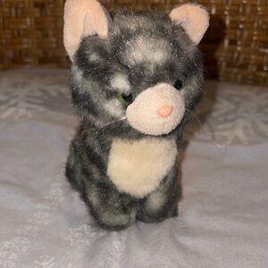 Striped Plush Cat Toy